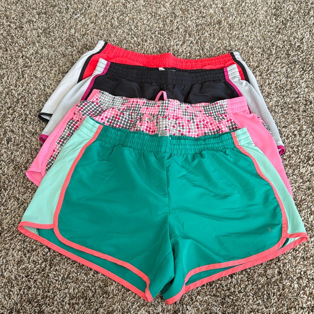 Colorful Athletic Shorts Set